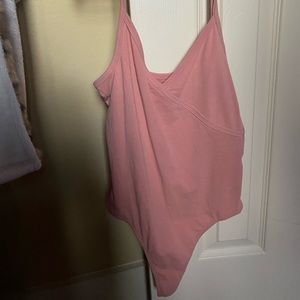 blush pink bodysuit